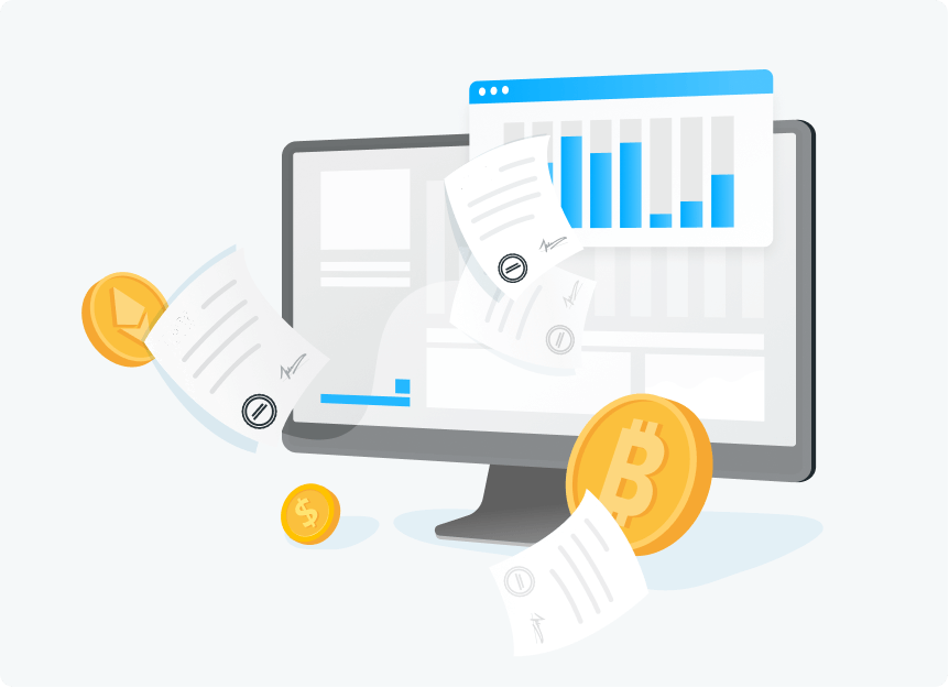 Crypto dashboard preview